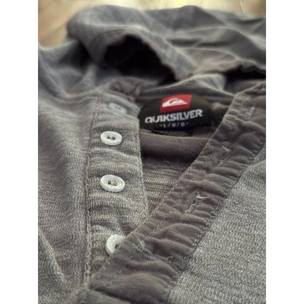 Quicksilver Henley Knit